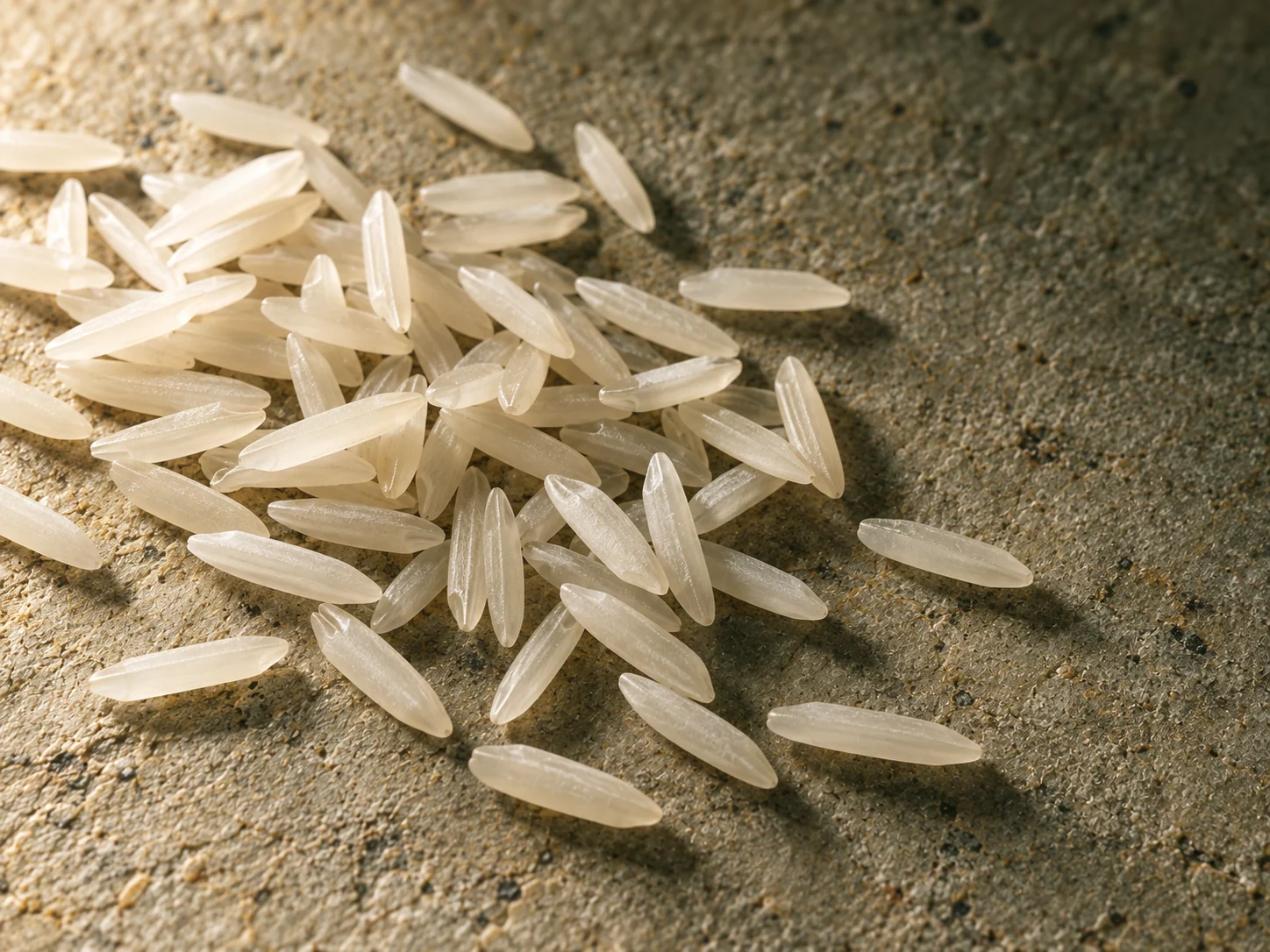 Raw 1121 grains, grouped