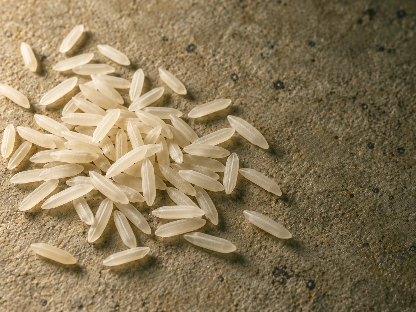 Creamy Sella 1718 grains, grouped