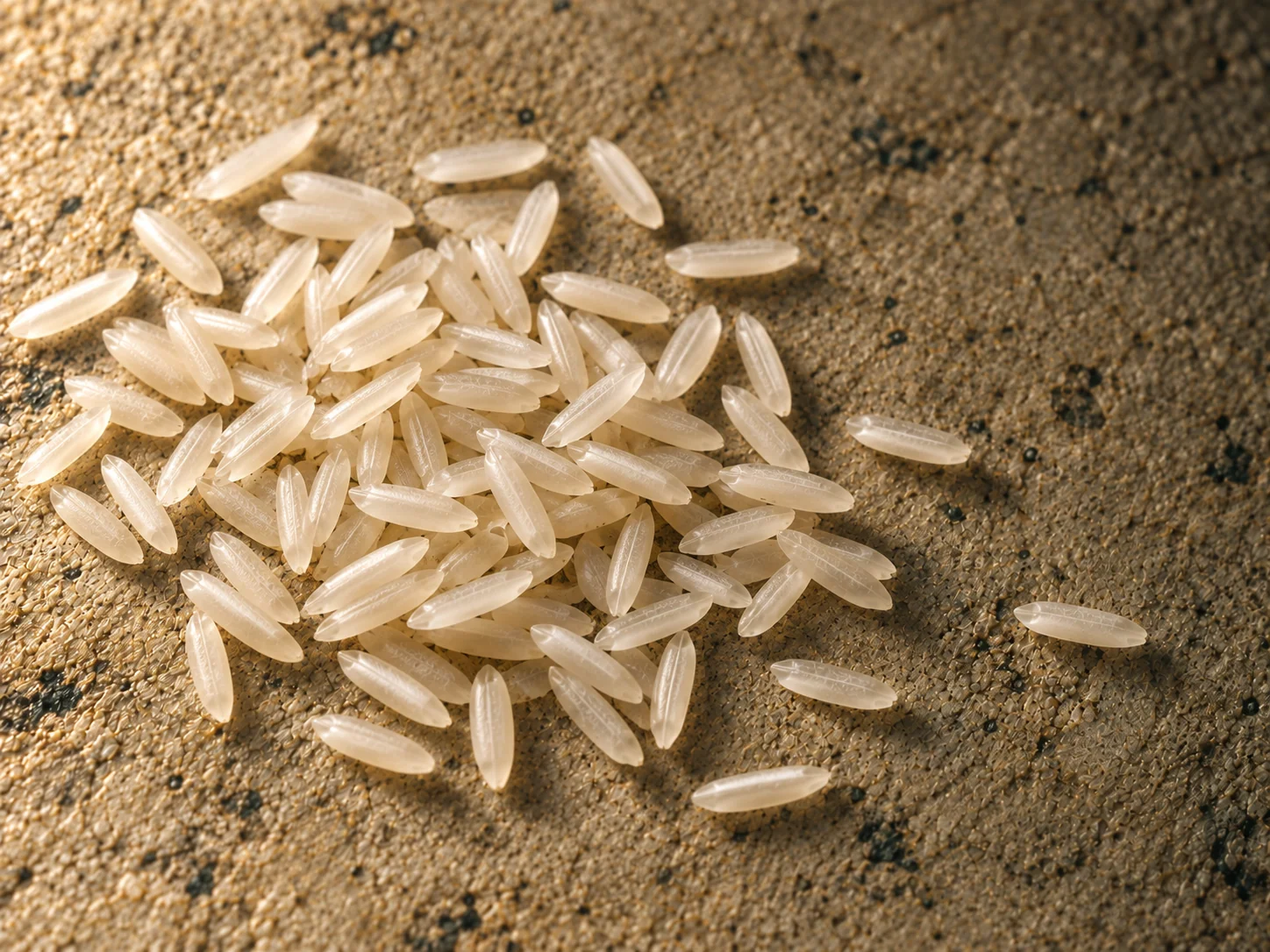 Steam Pusa grains, grouped